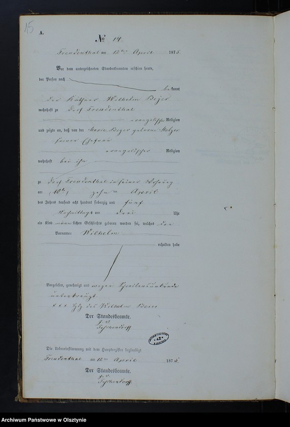 image.from.unit.number "Geburts-Neben-Register Nr 1 - 43"