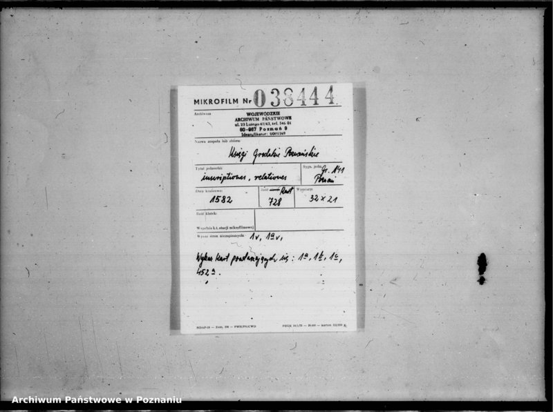 Obraz 2 z jednostki "Inscriptiones, relationes [inducta]"