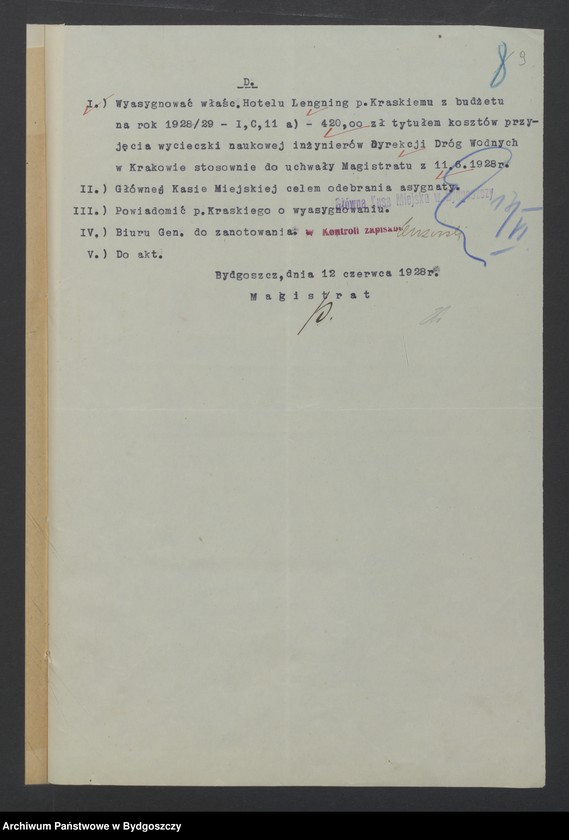 image.from.unit.number "Przyjęcia [imprez, wycieczek, dziennikarzy zagranicznych, studentów czeskich, rachunki]"