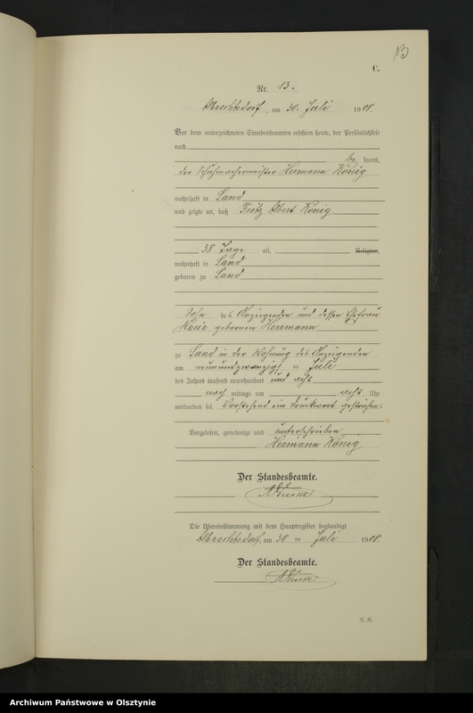 image.from.unit.number "Sterbe-Neben-Register Nr 1 - 22"