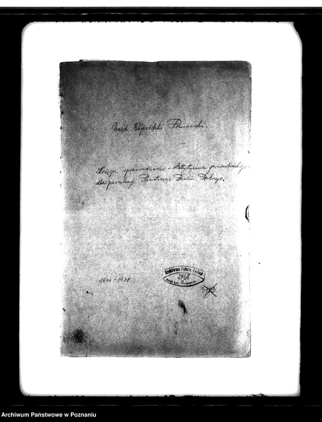 Obraz 4 z jednostki "Księga sprawozdawczo-statystyczna powiatu szubińskiego dla parcelacji Państwowego Banku Rolnego"