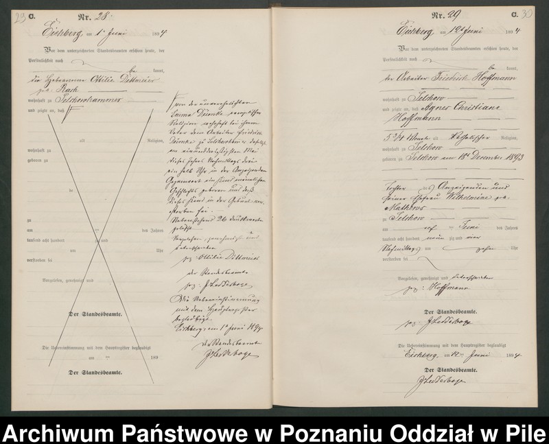 Obraz 18 z jednostki "Księga zgonów"