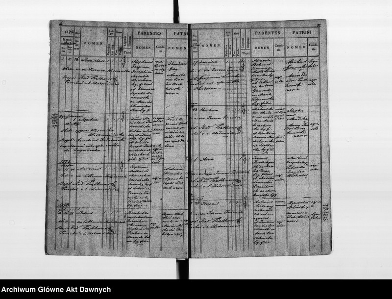 image.from.unit.number "Parafia: Chodorów. Dekanat: Świrz. Księga metrykalna urodzeń dla wsi Dobrowlany."