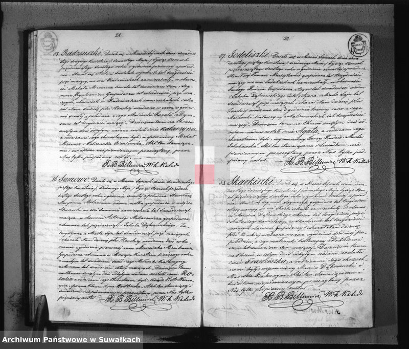 image.from.unit.number "Duplikat urodzonych, zaślubionych i umarłych parafii sejneńskiej z roku 1856"