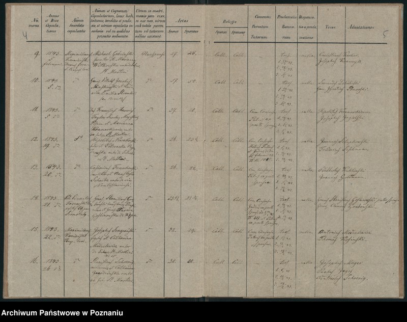 Obraz 5 z jednostki "Księga małżeństw"