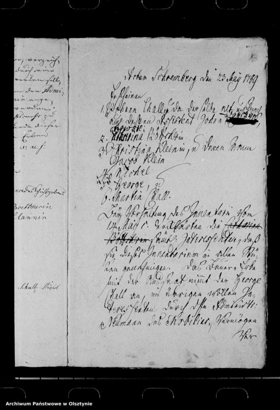 image.from.unit.number "Erbtheilung zwischen Johann Chall und dessen fünf unmündigen Kindern"