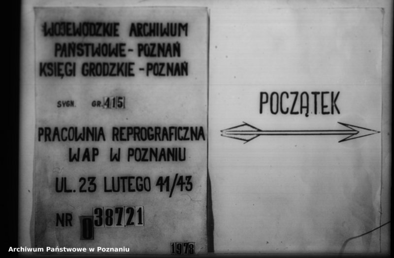 Obraz 1 z jednostki "Inscriptiones, resignationes [protocollon]"