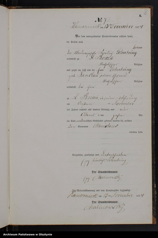 image.from.team "Urząd Stanu Cywilnego w Brzoziu Lubawskim pow. nowomiejski"