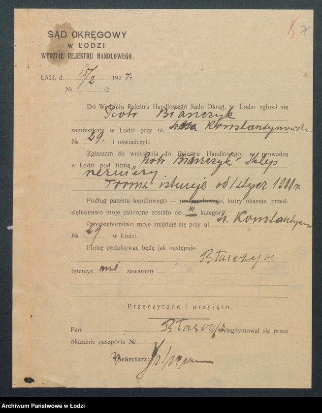 Obraz 9 z jednostki "Piotr Błaszczyk – sprzedaż wędlin"