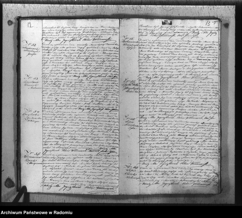 image.from.unit.number "Duplikat urodzonych, zaślubionych i zmarłych w parafii Głowaczew akta w sobie mieszczący za rok 1845"