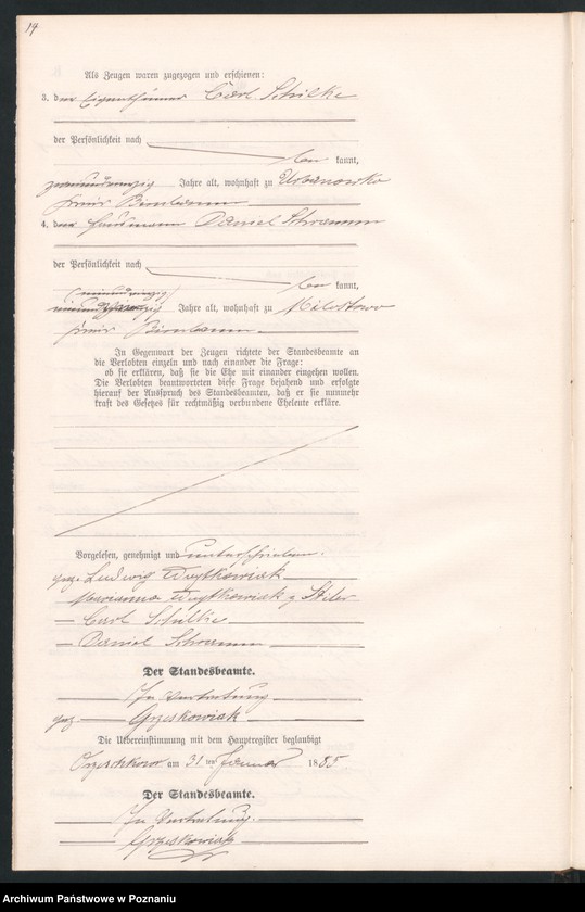 Obraz 17 z jednostki "Księga małżeństw"