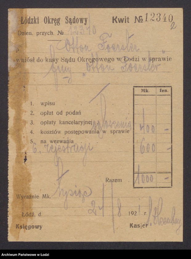 Obraz 4 z jednostki "Otton Ferster - Dom Handlowy"