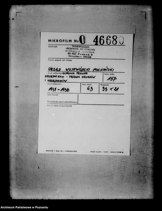 Obraz 2 z jednostki "/Ochrona prawna urzędników/ obraza urzędów i urzędników"