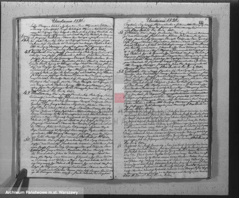 image.from.unit.number "Akta urodzeń, małżeństw, zgonów"