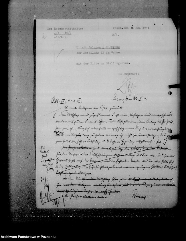 Obraz 6 z jednostki "Ernennung der Beamten"