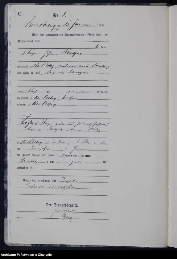 image.from.unit.number "Sterbe-Haupt-Register Nr 1 - 207"