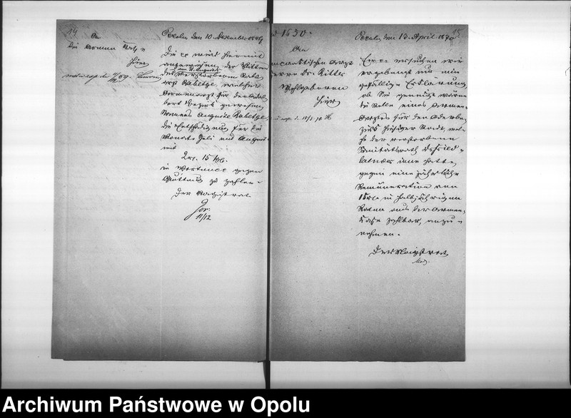 Obraz 13 z jednostki "Anstellung der Armenärzte 1865"