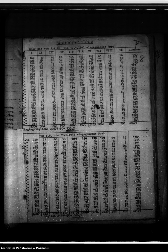 Obraz 11 z jednostki "Lageberichte - korespondencja i wytyczne w sprawie sporządzania sprawozdań z działalności landratów i wydziałów urzędu namiestnika"