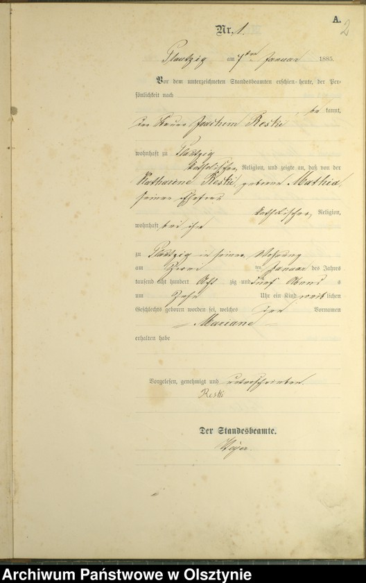 image.from.unit.number "Geburts-Haupt-Register Nr 1 - 37"