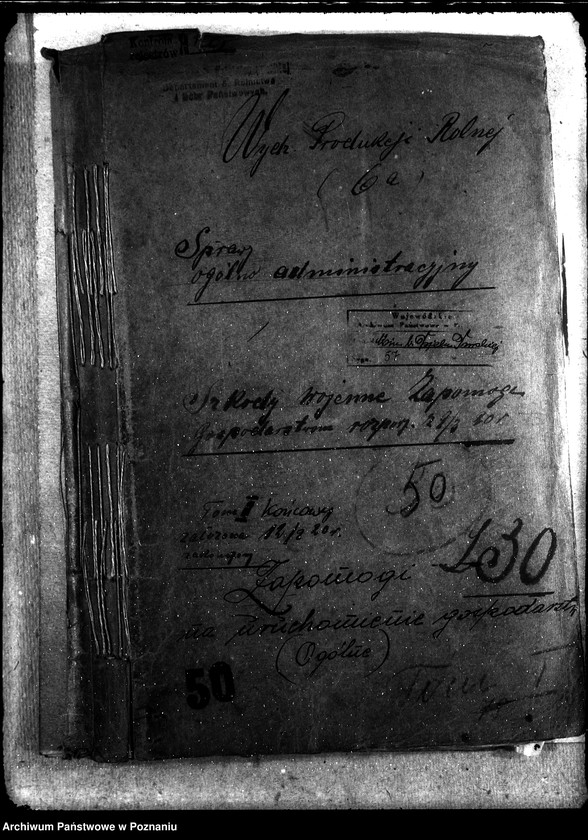 Obraz 4 z jednostki "Sprawy ogólno-administracyjne. Szkody wojenne, zapomogi gosp. rozporządzenie 9.3.20 r."