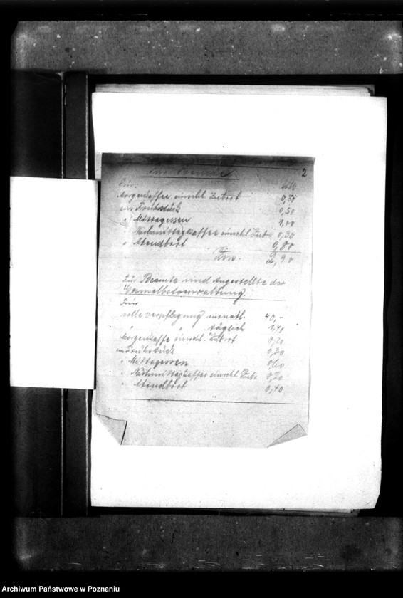 Obraz 6 z jednostki "Stellenplan [Budżet szkoły na lata 1940-1943]."