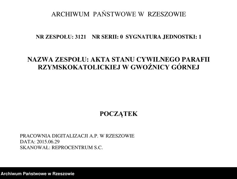 image.from.unit.number "Księga akt zgonu Gwoźnica Górna"