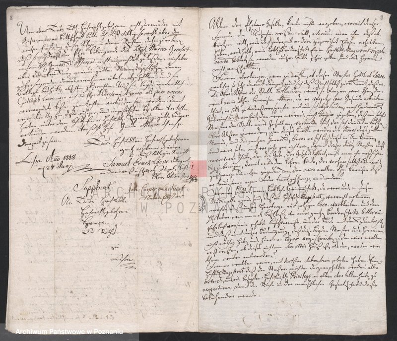 image.from.unit.number "Spec. Korespondencja gwoździarzy z władzami miejskimi Leszna; język niemiecki"