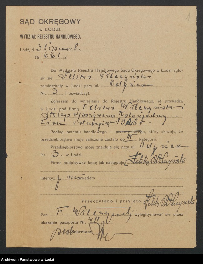 Obraz 3 z jednostki "Feliks Wilczyński - sklep spożywczo-kolonialny"