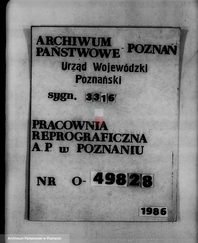 Obraz 1 z jednostki "Gmina Koźminek powiat kaliski /sprawy leśne/"