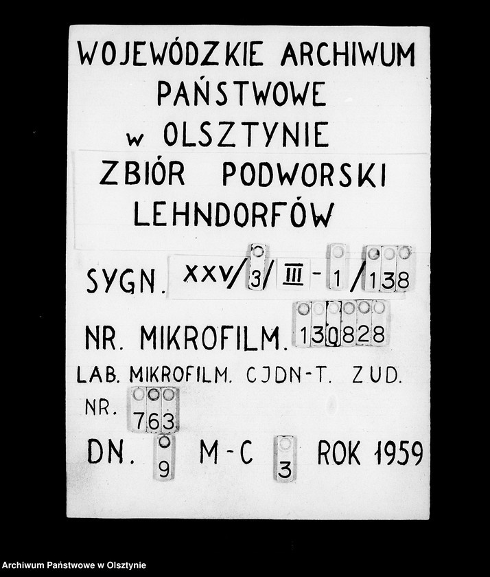 image.from.unit.number "Jahres- Abschluss der Gutsverwaltung Steinort"
