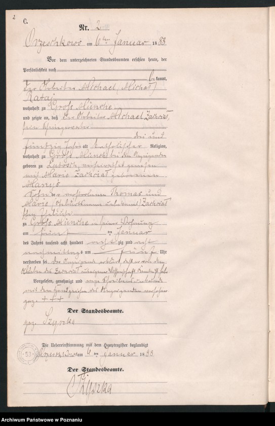 Obraz 5 z jednostki "Księga zgonów"