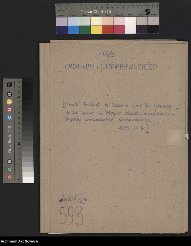 image.from.unit.number "Comité Général de Secours pour les Vctimes de la Guerre en Pologne. Statut. Sprawozdanie. Projekty komunikatów"