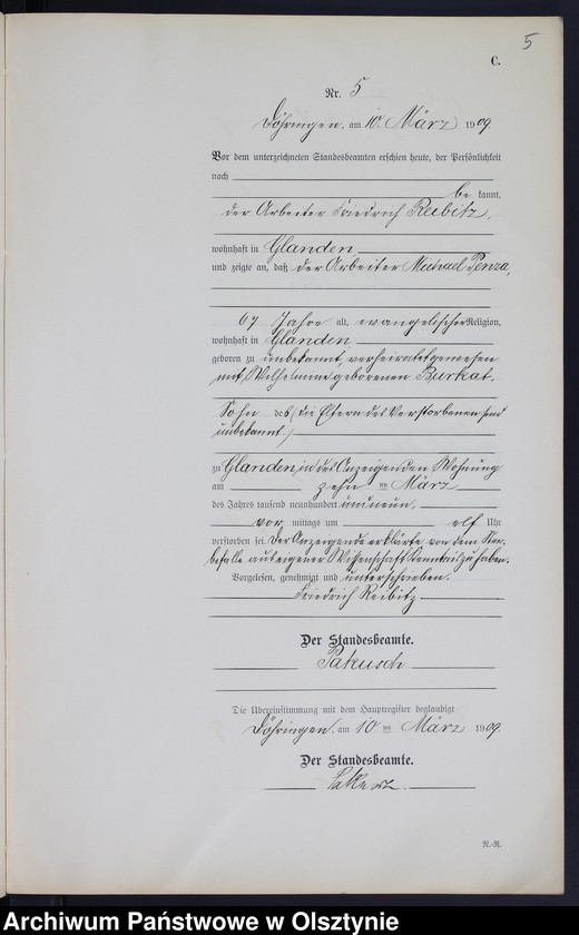 image.from.unit.number "Sterbe-Neben-Register Nr 1-31"