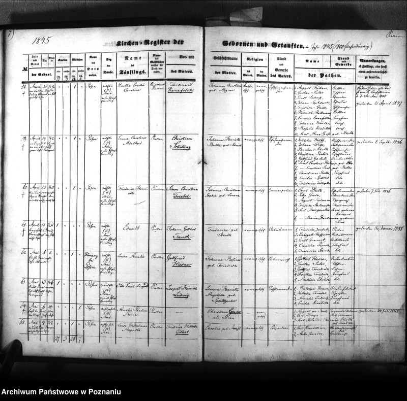 Obraz 10 z jednostki "Kirchenbuch Geborenen"