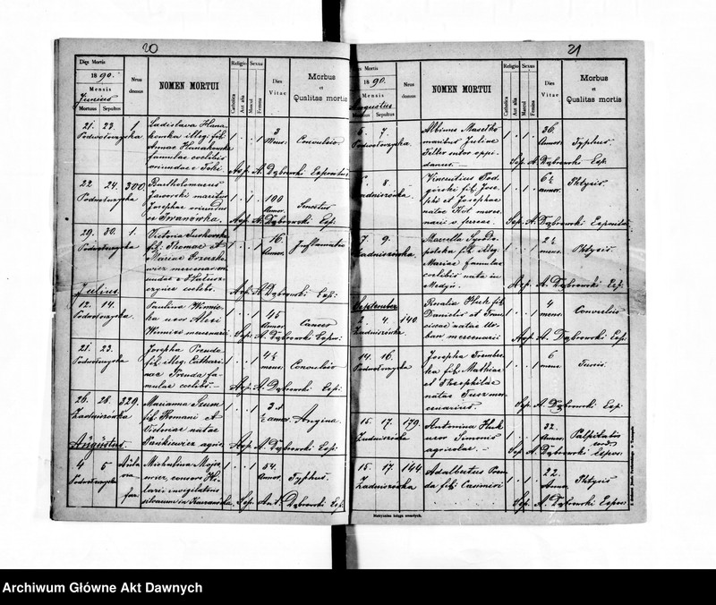 image.from.unit.number "Parafia: Kaczanówka. Dekanat: Skałat. Księga metrykalna urodzeń, ślubów i zgonów dla wsi Kaczanówka, Czerniszówka, Iwanówka, Orzechowiec, Mysłowa*, Zadniszówka* i miasta Podwołoczyska*."