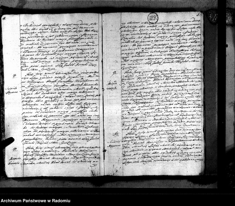 image.from.unit.number "Tczów 1814 [Duplikat akt urodzonych, zaślubionych i zmarłych]"