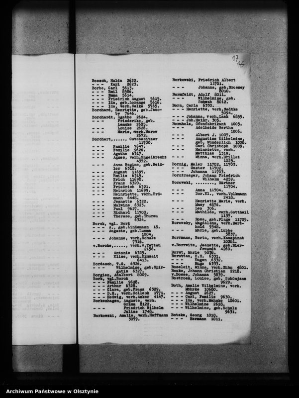 image.from.unit.number "Alphabetisches Namensverzeichnis der in Königsberg Begrabenen /do powyżej wym. 2 t. Grabbücher z 1933/"