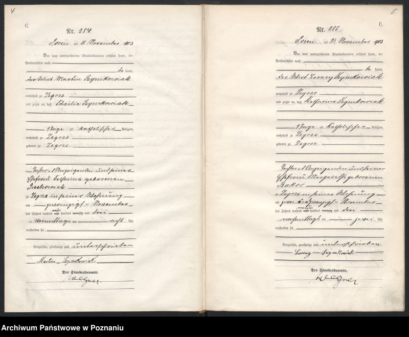 Obraz 5 z jednostki "Księga zgonów tom II"