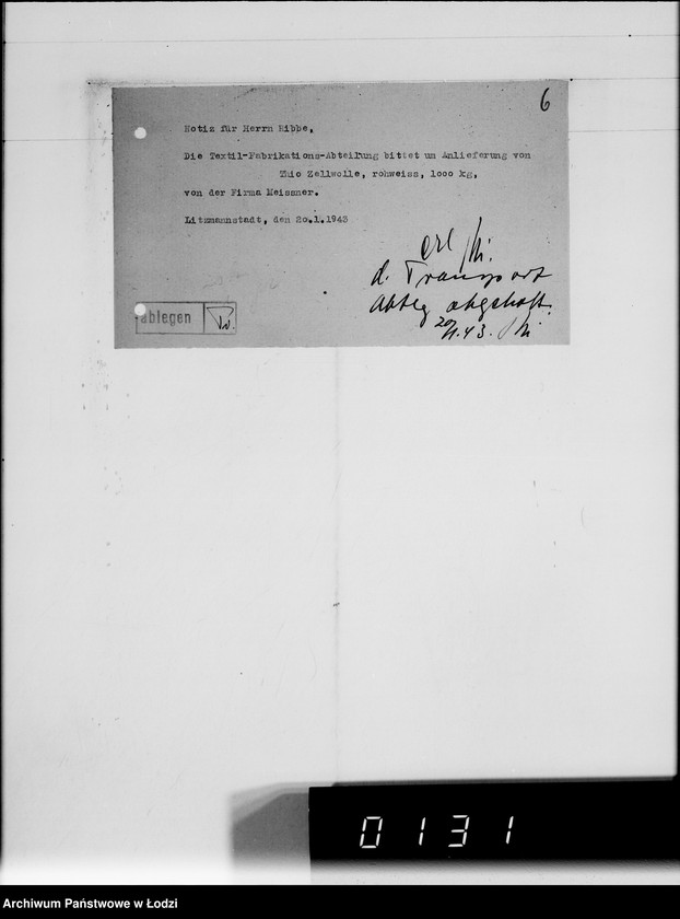 Obraz 10 z jednostki "Lumpen gegen Zellwolle [dostawa z Getta]"