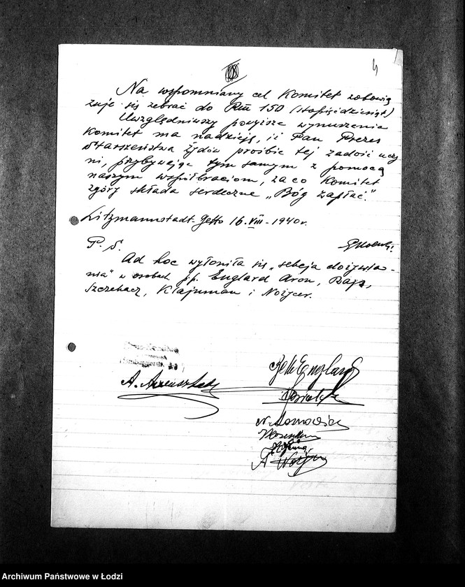 Obraz 7 z jednostki "[Kuchnia, ul. Lutomierska 7. Kuchnia nr 401, ul. Lutomierska 11. Kuchnia nr 402, ul. Lutomierska 13. Kuchnia, ul. Lutomierska 57. Działalność kuchni, personel, konsumenci, kontrole]"