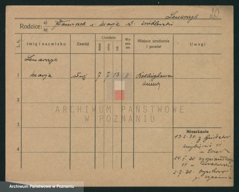 Obraz 20 z jednostki "Len - Lenżyk (Lę..)"