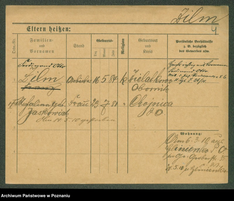 Obraz 6 z jednostki "Zilkowski - Zimmerman"