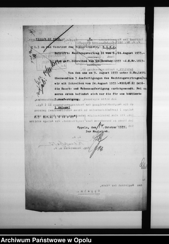 Obraz 9 z jednostki "[Budowa mostu "Stulecia" - Jahrhundertbrücke - korespondencja, rysunki techniczne]"