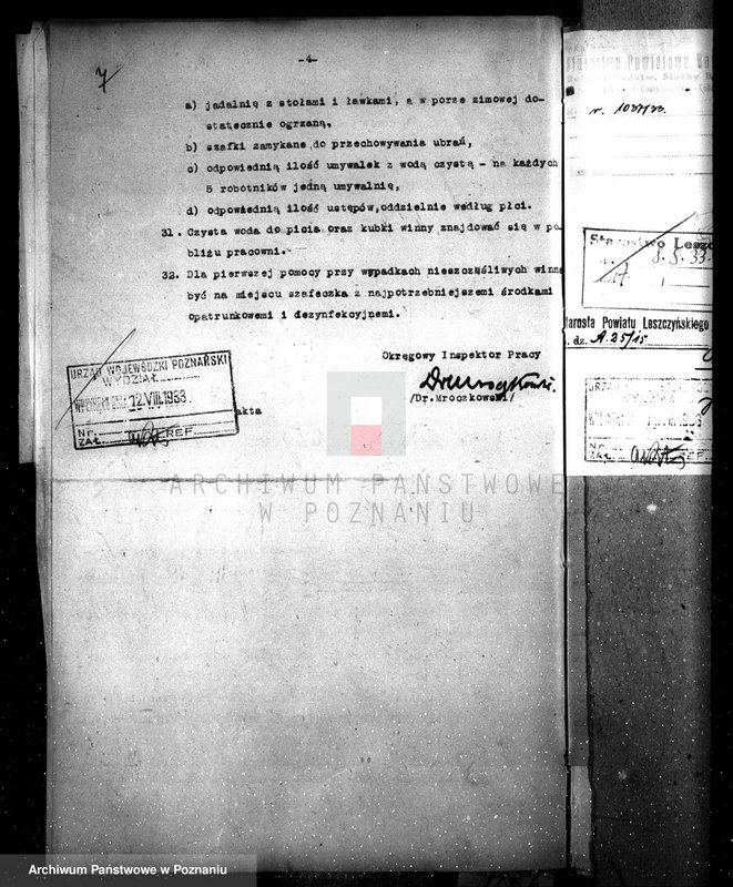 Obraz 11 z jednostki "Zatwierdzenie przemysłowego tartaku A. Mielżyńskiego w Borowej Karczmie, pow. leszczyński"