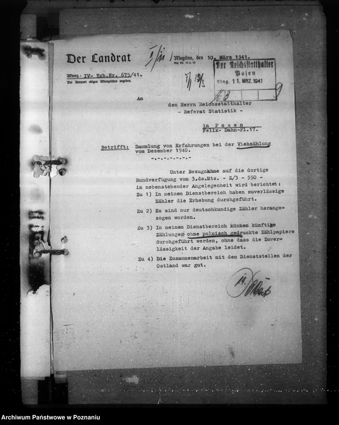 Obraz 13 z jednostki "Erfahrungen bei der Viehzählung"