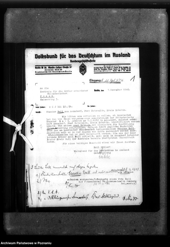 Obraz 5 z jednostki "Otto und Theodor Ball aus Aunadorf, Kreis Schubin (Szubin)"