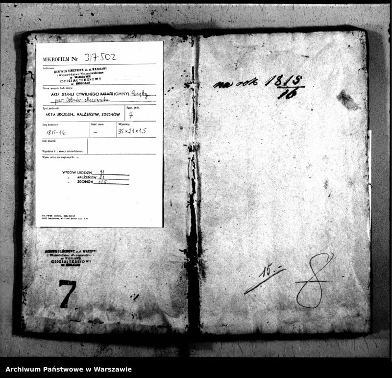 image.from.unit.number "Akta urodzeń, małżeństw, zgonów"