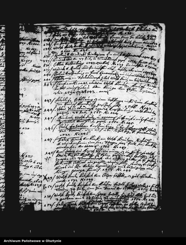 image.from.unit.number "Altes Repertorium der zwei Deutsch Eylauschen Amtsbücher und 5 Hackschiften"