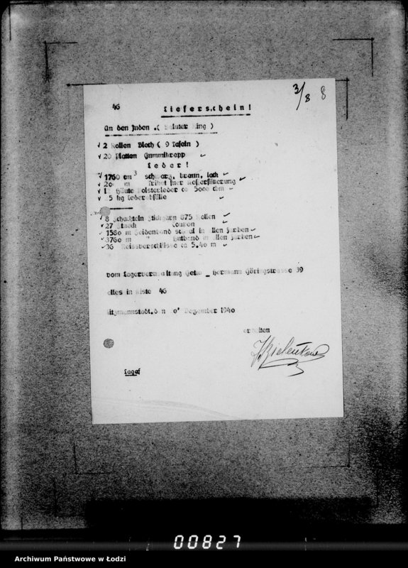 Obraz 12 z jednostki "Lieferscheine"