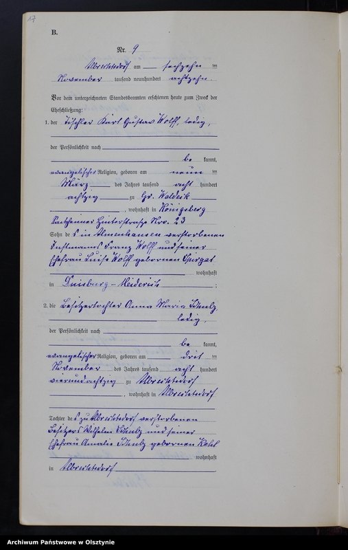 image.from.unit.number "Heiraths-Neben-Register Nr 1 - 10 [ Księga małżeństw - wtóropis ]"